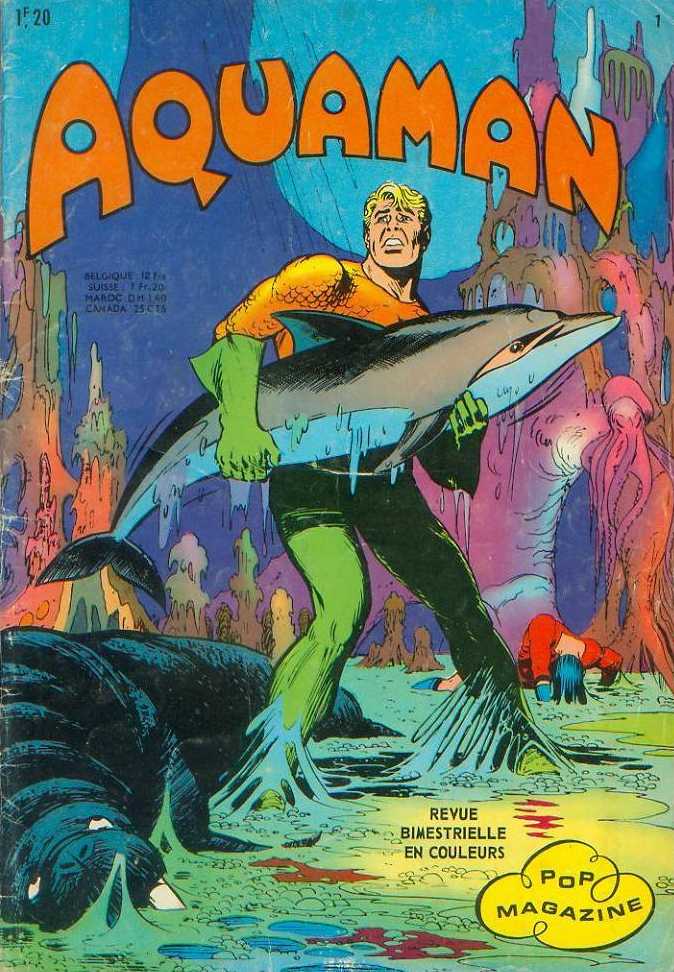 Une Couverture de la Série Aquaman